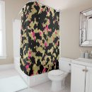 Search for black glitter shower curtains Girly