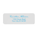 Search for everyday return address labels Grey