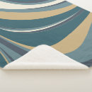 Search for teal and gold blankets Abstract