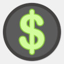 Search for dark green background stickers Black