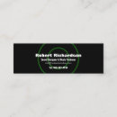 Search for vinyl record business cards Green