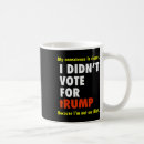 Search for vote trump mugs 2025