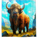 Search for bison shower curtains Animals