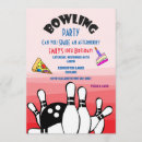 Search for bowling ball birthday invitations Spare