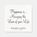Search for love quotes for wedding napkins For her