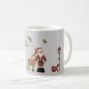 Search for whimsical reindeer mugs Santa
