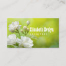 Search for jasmine business cards Green