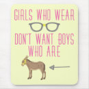 Search for funny nerd mouse mats Glasses