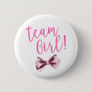 Search for gender reveal badges Team girl