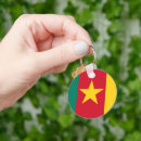 Search for cameroon flag key rings Cameroonian