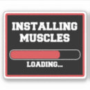 Search for installation stickers Gym