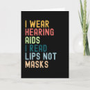 Search for aids cards Deaf