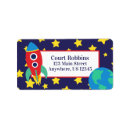 Search for rocket return address labels Planet