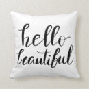 Search for hello beautiful cushions Chic