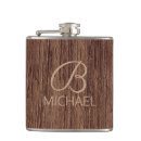 Search for wooden flasks Wood grain