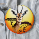 Search for antelope round badges Wildlife