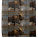 Search for moose shower curtains Nature