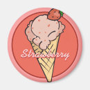 Search for pink icing magnets Strawberry