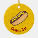 Search for bbq christmas accents hotdog