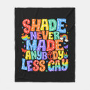 Search for gay pride blankets Month