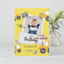 Search for construction paper invitations Boy