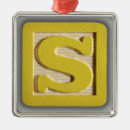 Search for letter s christmas tree decorations Keepsake