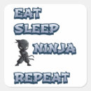 Search for cartoon ninja stickers Martial arts