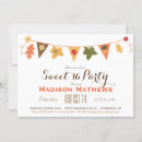 Search for autumn sweet 16 invitations Orange