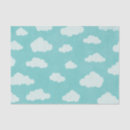 Search for cloud pattern tissue paper Blue