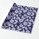 Search for delft blue wrapping paper Chinoiserie