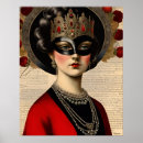 Search for vintage masquerade posters Woman