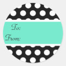 Search for aqua polka dot stickers Turquoise