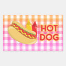 Search for condiment stickers Hot dog