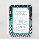 Search for blue black and gold invitations Turquoise