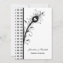 Search for black white damask wedding invitations Chic