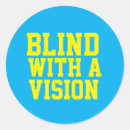 Search for blindness stickers Visually impaired