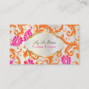 Search for passionate business cards Pink