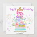 Search for girl 5th birthday cards Pink