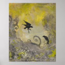 Search for abstract raven art Crow