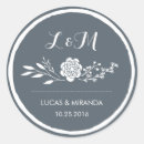 Search for grey wedding stickers Grey and white