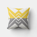 Search for yellow and grey geometric cushions Modern