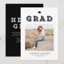 Search for retro graduation announcement cards High school