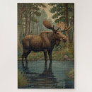 Search for moose puzzles Forest