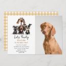 Search for dog photo invitations Let's pawty