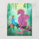 Search for fairies paintings postcards Dragon