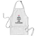 Search for cupcake baking aprons Keep calm