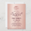Search for lips invitations Rose gold