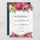 Search for burgundy and silver wedding invitations Navy blue