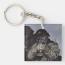 Search for a team square key rings Military