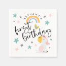 Search for unicorn 1st birthday Script